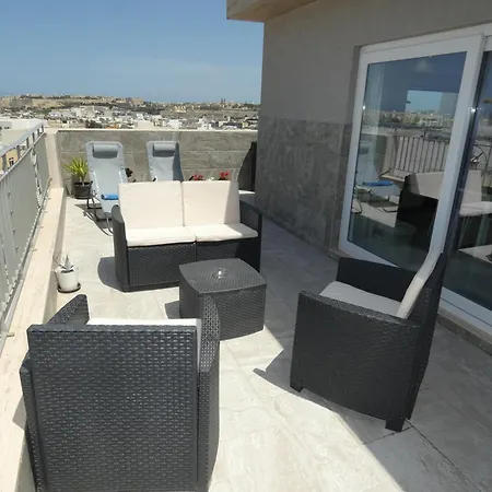 Apartamento Terrace View - A Stylish Two Bedrooms Penthouse Ac-wifi *