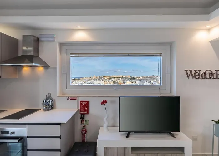 Terraceviewvalletta-stylish 2bedroom Penthouse Ac-wifi * Msida