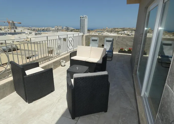 Apartment Terraceviewvalletta-stylish 2bedroom Penthouse Ac-wifi Msida