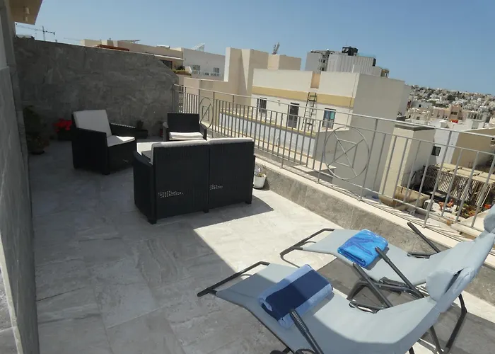 Terraceviewvalletta-stylish 2bedroom Penthouse Ac-wifi *